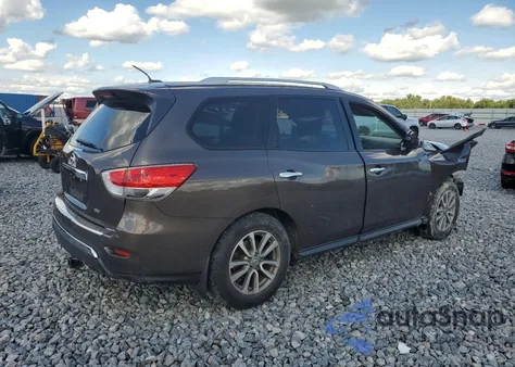 2015 Nissan Pathfinder S z USA, uszkodzony, nr VIN 5N1AR2MN7FC717123